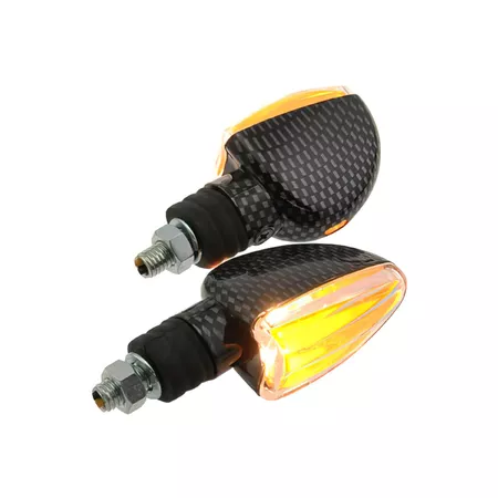 Indicator Demon white lens \/ carbon look
