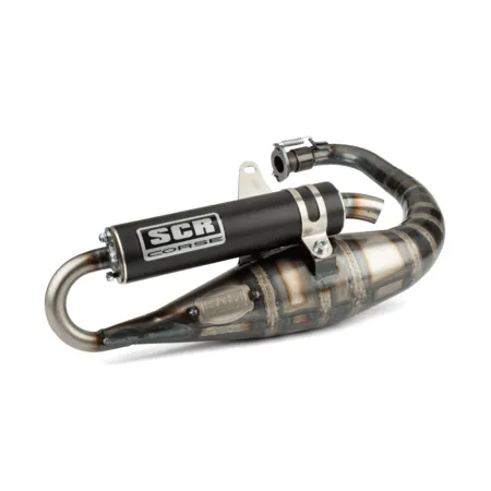 Exhaust SCR Corse SCR Hand Made 70 Yamaha BW's \/ Slider