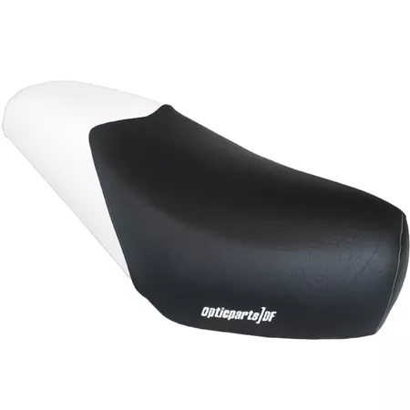 ODF Seat Cover Bicolour CPI Hussar \/ Keeway RX8 RY8 black \/ white