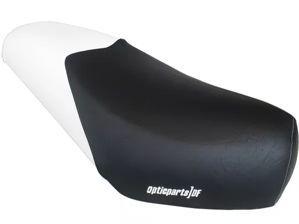 ODF Seat Cover Bicolour CPI Hussar \/ Keeway RX8 RY8 black \/ white