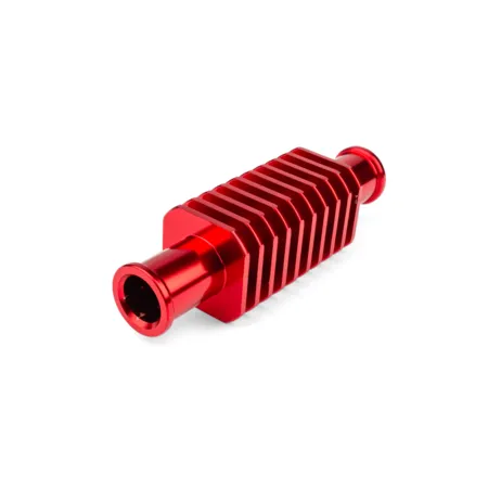 Flow Cooler square red aluminum