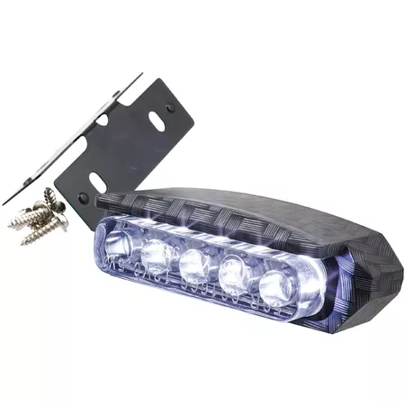 License Plate Light LED with holder carbon look
