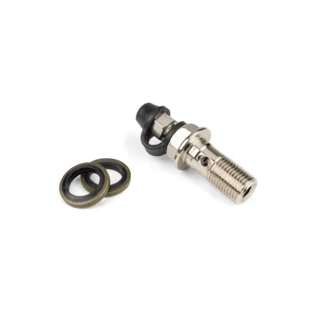 Banjo Bolt Stage6 for R\/T 4-piston caliper, w. bleed nipple