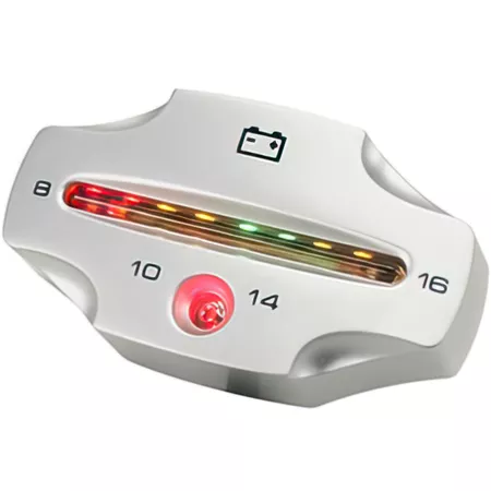 Voltmeter LED Koso silver
