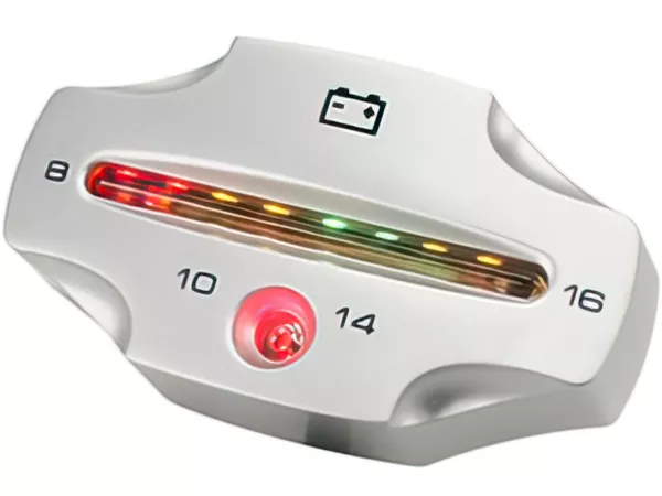 Voltmeter LED Koso silver