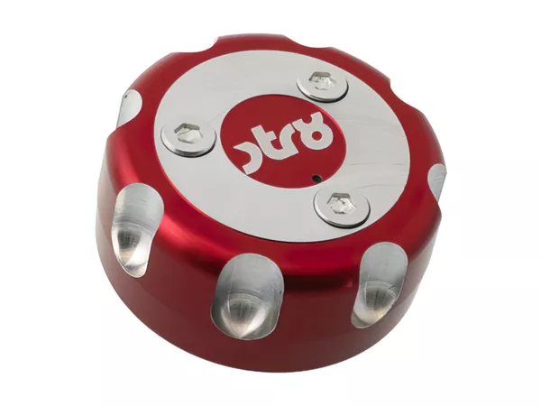 Fuel Cap STR8 CNC Yamaha \/ MBK \/ Derbi Senda red