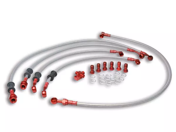 Brake Hose Kit Malossi MHR Yamaha T-Max 500 4-stroke LC (after 2008
