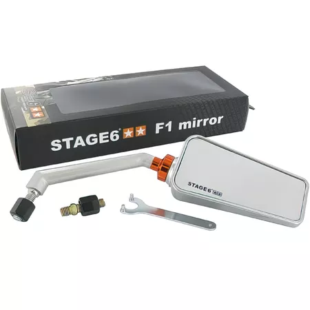 Stage6 Mirror F1 right side aluminium