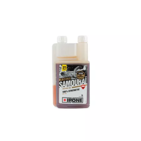 2-Stroke Engine Oil Ipone Racing SamouraÃ¯ strawberry 100% synthetic 1L