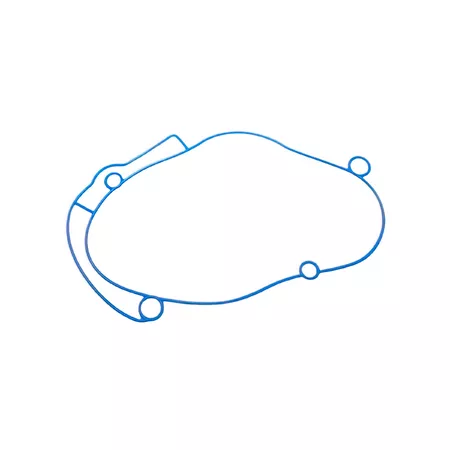 Transmission Cover Gasket Polini Piaggio NRG \/ Typhoon