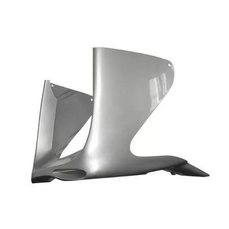 Front Fairing Spoiler Yamaha Aerox \/ MBK Nitro silver-gray