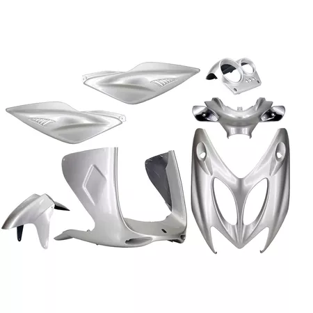 Fairing Kit 7 pcs. silver gray Yamaha Aerox before 2013