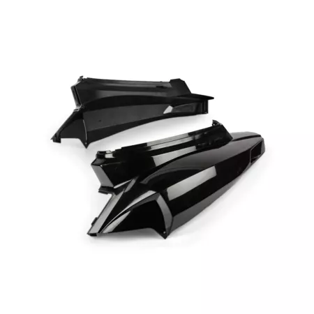 Right + Left Rear Panels Booster after 2004 (unpainted black)
