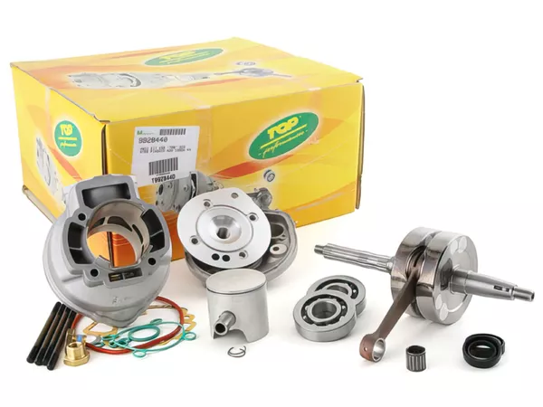 Top Performances Tuning Kit 86cc cylinder kit + crankshaft stroke=44mm Piaggio NRG \/ Runner