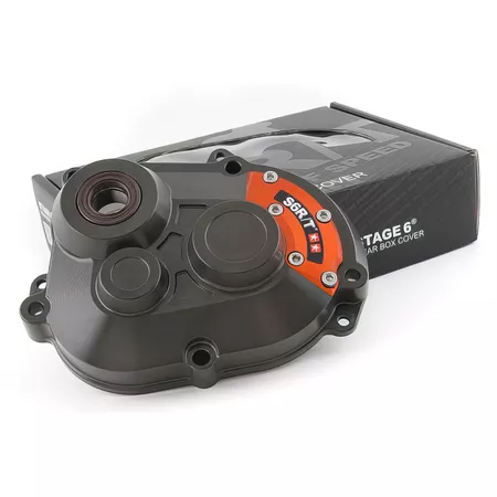 Stage6 R\/T CNC Transmission Cover Piaggio NRG \/ Stalker