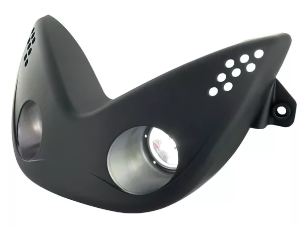 STR8 Twin Headlight Yamaha Aerox \/ MBK Nitro matte black