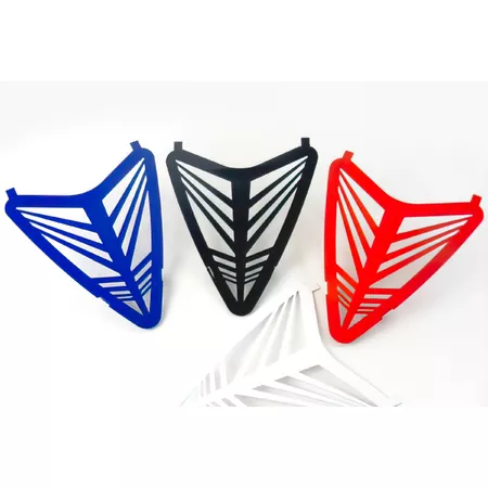 ODF Radiator Grille CPI Hussar \/ Keeway white