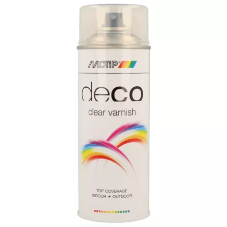 Clear Varnish MoTip 400ml (spray)