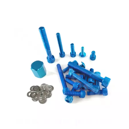 Dress-Up Fairing Screw Kit ONE Yamaha BW's blue