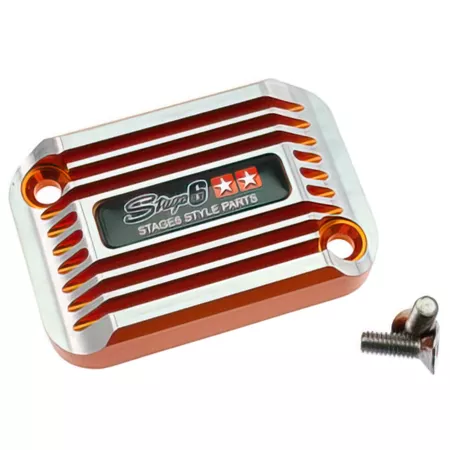 Stage6 Brake Cylinder Cover 'SSP II' Aprilia SR anodized orange