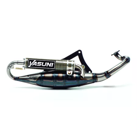 Exhaust Yasuni R look Derbi Atlantis \/ Peugeot horizontal AC aramide