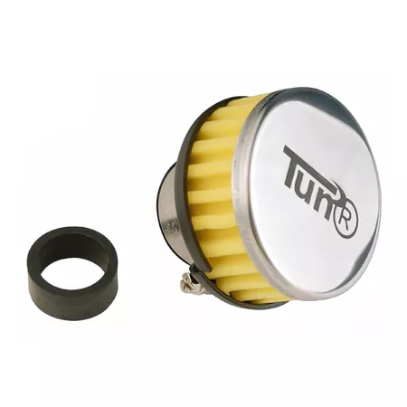 Air Filter âAir Coolâ straight d.28-35mm yellow