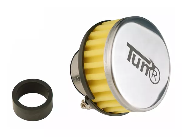 Air Filter âAir Coolâ straight d.28-35mm yellow
