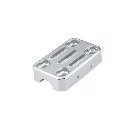 Handlebar Bracket universal aluminium silver