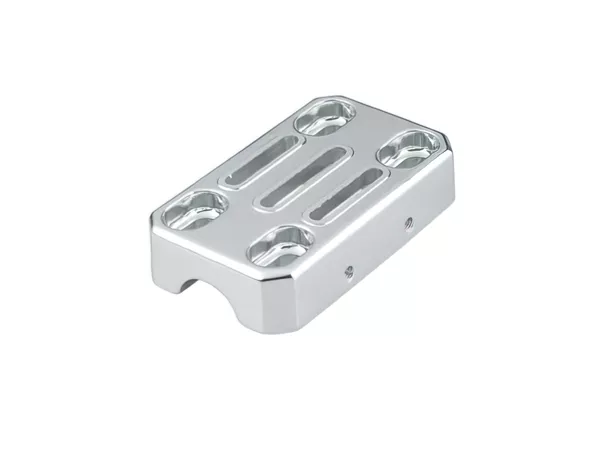 Handlebar Bracket universal aluminium silver