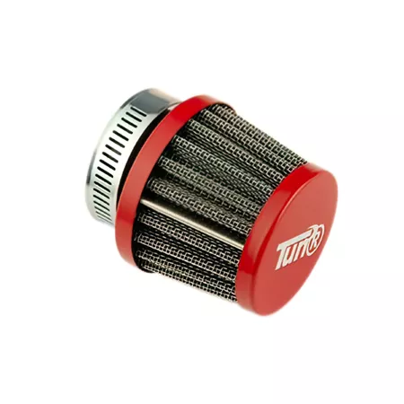 Tun'R Air Filter KN conical d.28-35 (small) glossy red