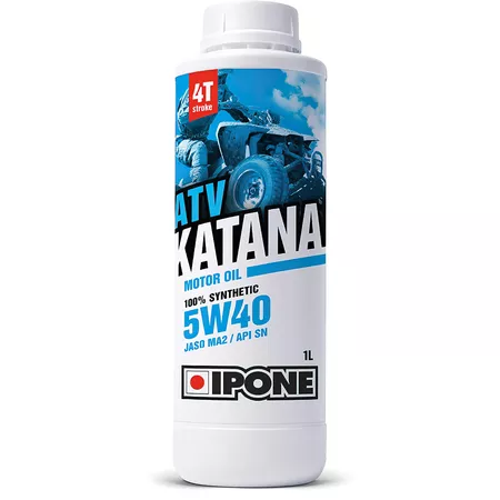 4-Stroke Engine Oil 5W40 Ipone Katana ATV 100% synthetic 1L