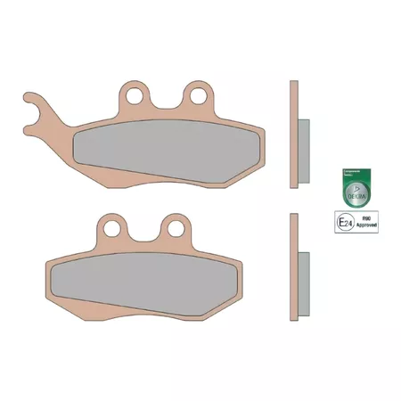 Brake Pads Malossi MHR Synt Piaggio (Grimeca)