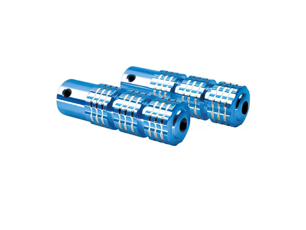 Foot Pegs knurled blue