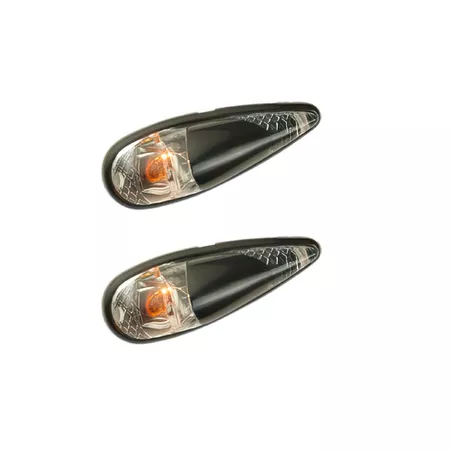 Lights Raindrop Micro Clips orange\/black