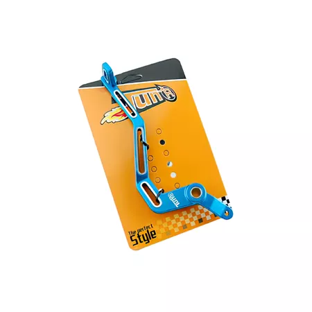Brake Pedal Yamaha DT 50 Lighty aluminium blue