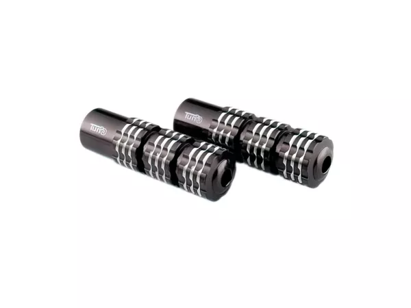 Foot Pegs knurled black
