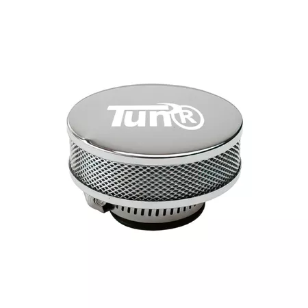 Tun'R Air Filter d.28-35 extra flat straight chrome