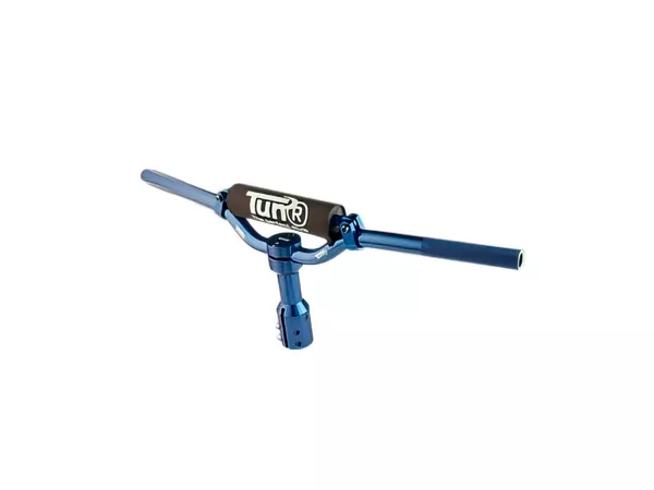 Tun'R Handlebar + Handlebar Stem blue Yamaha BW's \/ Slider