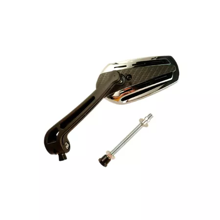 Left Mirror Formula d=8mm chrome\/carbon look