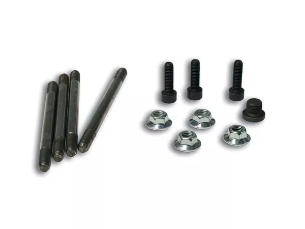 Stud Bolts + Nuts Malossi MHR Team M7 Minarelli AM6 (x4)