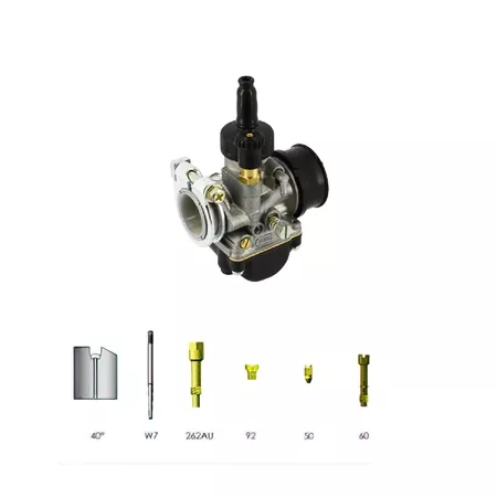 Carburetor Dell'Orto PHBG 21mm CS solid mount moped