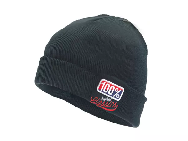 100% Beanie Classic dark blue
