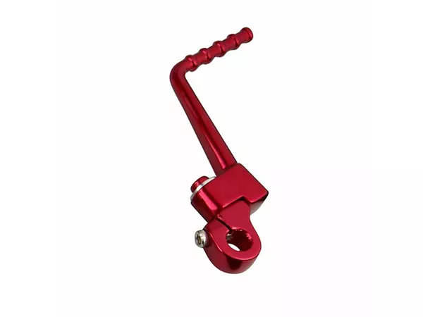 Kick Start Lever Derbi aluminium red
