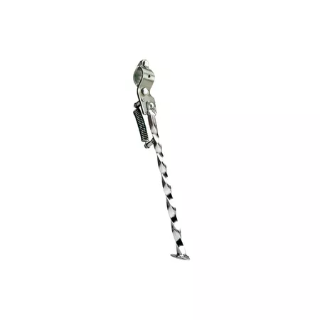 Side Stand oval long twisted chrome