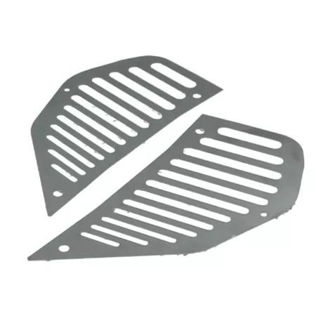 ODF Radiator Grille brushed aluminium Aprilia SR50 \/ DiTech (after 1997)