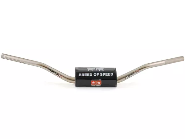 Stage6 Downhill Handlebar Fatbar + Pad d.28.6mm titanium look