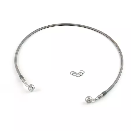 Brake Line Motacc front stainless steel Yamaha Tmax 500cc Black Max 2008 - 2011