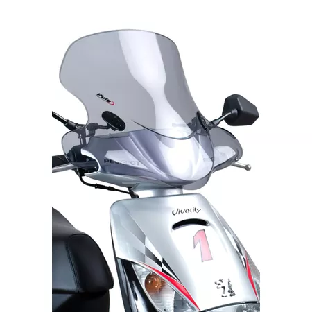 Puig Windshield Traffic Peugeot Vivacity 50cc 2004-07 smoke