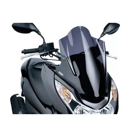 Windshield Puig V-Techline Honda PCX 125cc 2010-13 dark smoke
