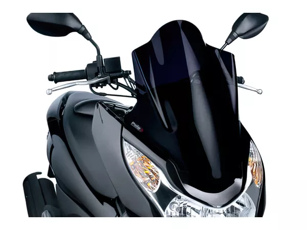 Windshield Puig V-Techline Honda PCX 125cc 2010-13 black